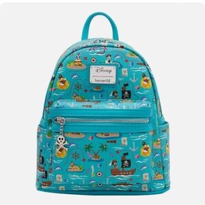Loungefly Mickey Pirate Adventure Backpack NWT